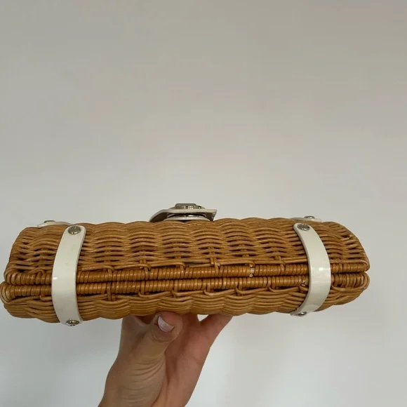 Kate Spade Wicker Clutch - Picture 8 of 10